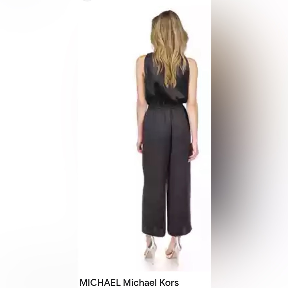 Michael Michael kors Elegant Black Sleeveless Jumpsuit - Picture 3 of 10